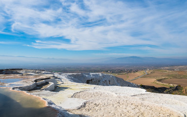 Pamukkale, natural site in Denizli Province in southwestern Turkey