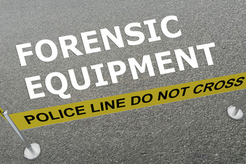 Forensic Equipment concept