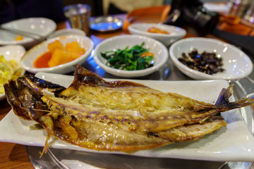 Korean Style Grilled Fish