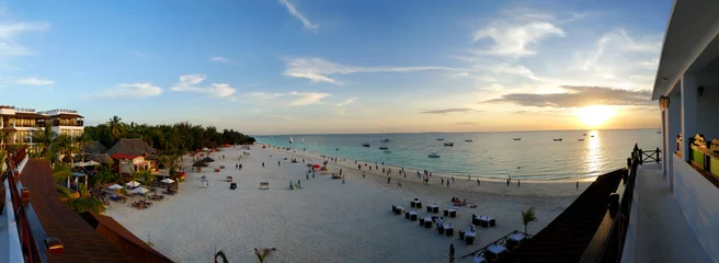 Foto op Plexiglas Nungwi Strand, Tanzania Nungwi-strand op Zanzibar