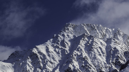 Obraz premium Massif de Belledonne - Grésivaudan - Isère.