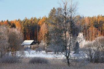 zima na Warmii © Janusz Lipiński