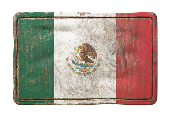 Old Mexico flag