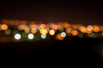 Bokeh - Skyline at night
