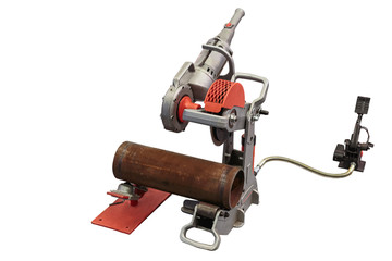 a portable device for cutting pipes of small diameter