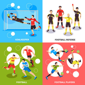 Soccer Players Design Concept