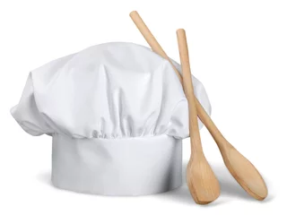 Stoff pro Meter Chef Hat with Wooden Spoons © BillionPhotos.com
