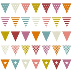 5 Seamless Festoons Retro Colour Pattern © Jan Engel