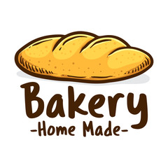 Home Made Bakery Shop Icon Logo