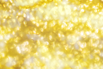 Golden Defocused Lights 
