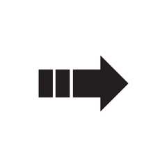 Arrow icon Vector illustration, EPS10.