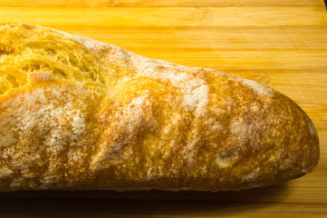 loaf of white wheat bread