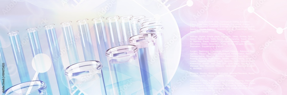 Poster composite image of dna helix interface