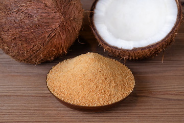 organic coconut sugar, healthy alternative