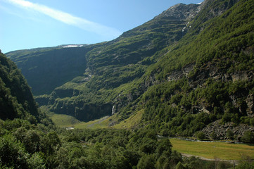 Fototapeta na wymiar Mountain landscape. Norway