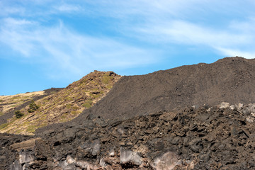 Hardened Lava Flow - Etna Volcano Sicily Italy