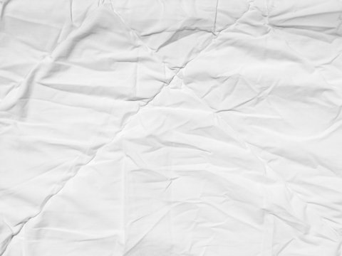 white fabric cloth bedsheet texture