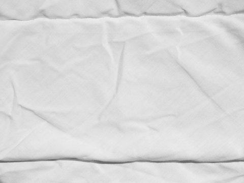 white fabric cloth bedsheet texture