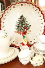 New Year's empty plate
