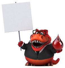 Fun Trex - 3D Illustration