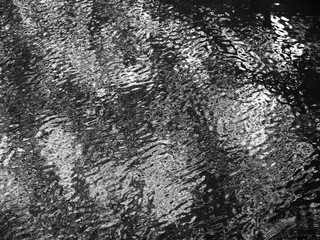 abstract black and white wave water texture,background
