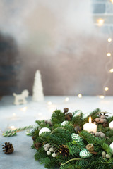 Christmas or new year background.