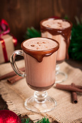  Christmas hot chocolate with spices