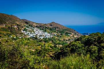 Fototapeta na wymiar Koronida village, Naxos, Greece