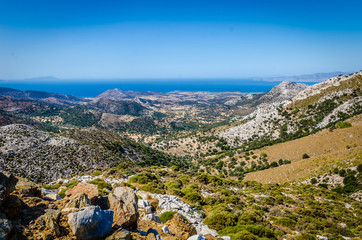 Landscape in Naxos, Greece