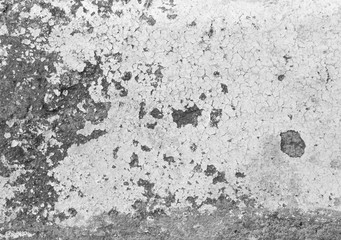 Cracked concrete texture closeup background