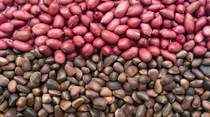 mixed nuts background