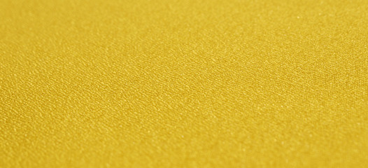 closeup yellow fabric texture