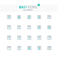 Easy icons 39e File formats