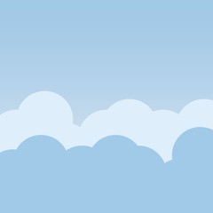 Cloud Background Square