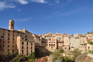 village of La Vilella Baixa, el Priorat, Tarragona, Catalonia, Spain