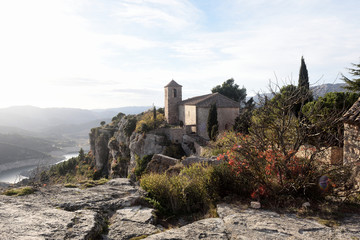 Village of Siurana, El Priorat, Tarragona province, Catalonia, Spain