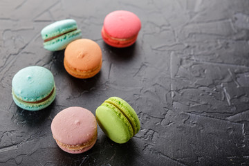 Different types of macaroons