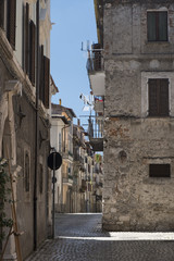 Antrodoco (Rieti, Lazio, Italy), old street