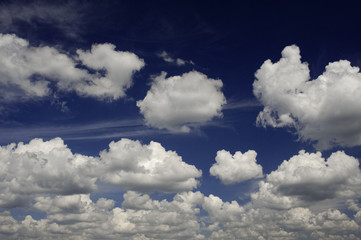 Himmel und Wolken