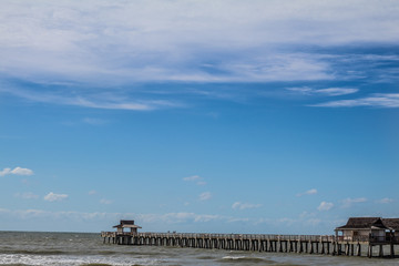 Naples Florida Beach Pier - 184691871