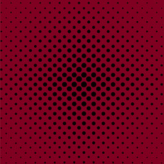 Abstract black and white dotted background