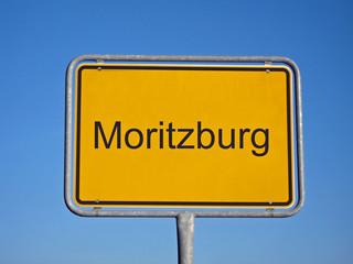 ortseingangsschild moritzburg