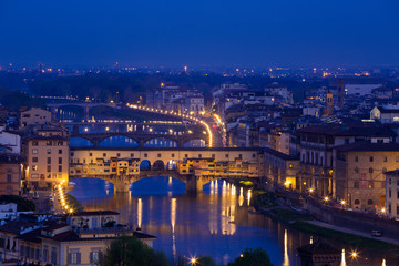 Fototapeta na wymiar view of Florence