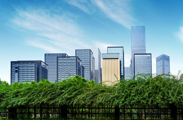 China Chongqing skyscrapers