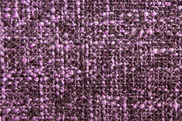 Texture of decorative canvas fabric in a rural rustic style