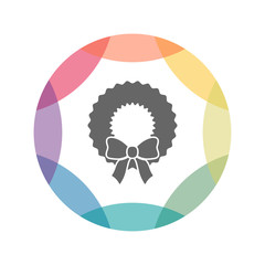 farbiges Icon - Türkranz