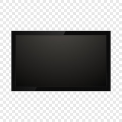Fototapeta premium Realistic tv screen
