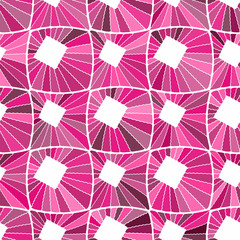 Seamless pattern with abstract floral figure for your design