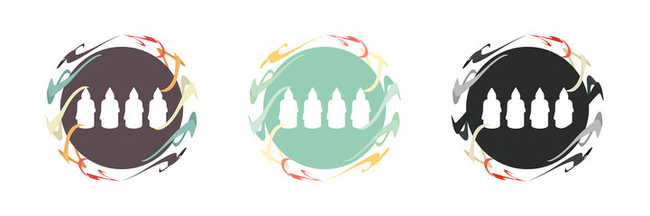 Saturn Buttons - Kerzen