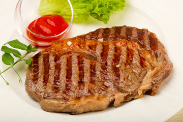 Rib eye steak